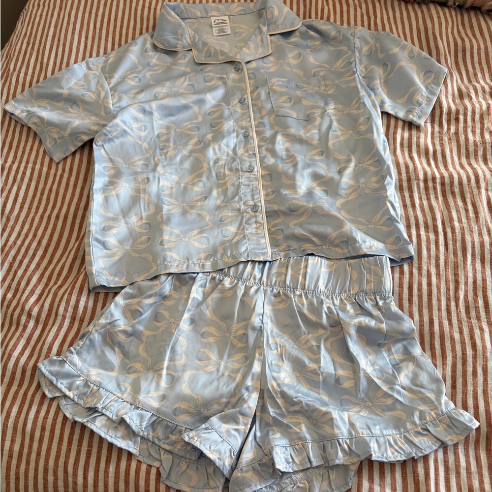 Girl’s Art Class Silky Pajamas, NEW!